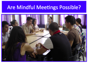 Mindful meeings shot